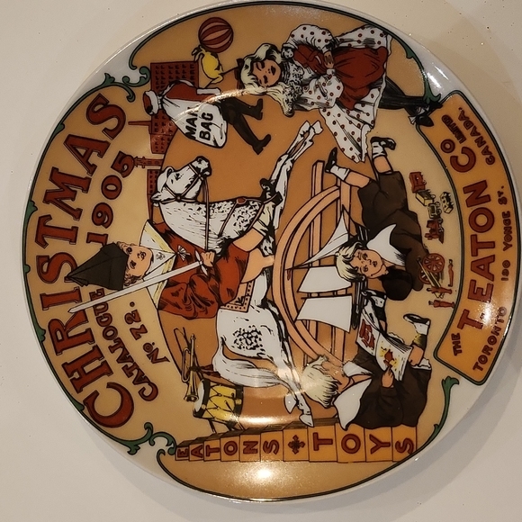 Vintage Eaton's Limited Edition Collectors Plate - Picture 1 of 4